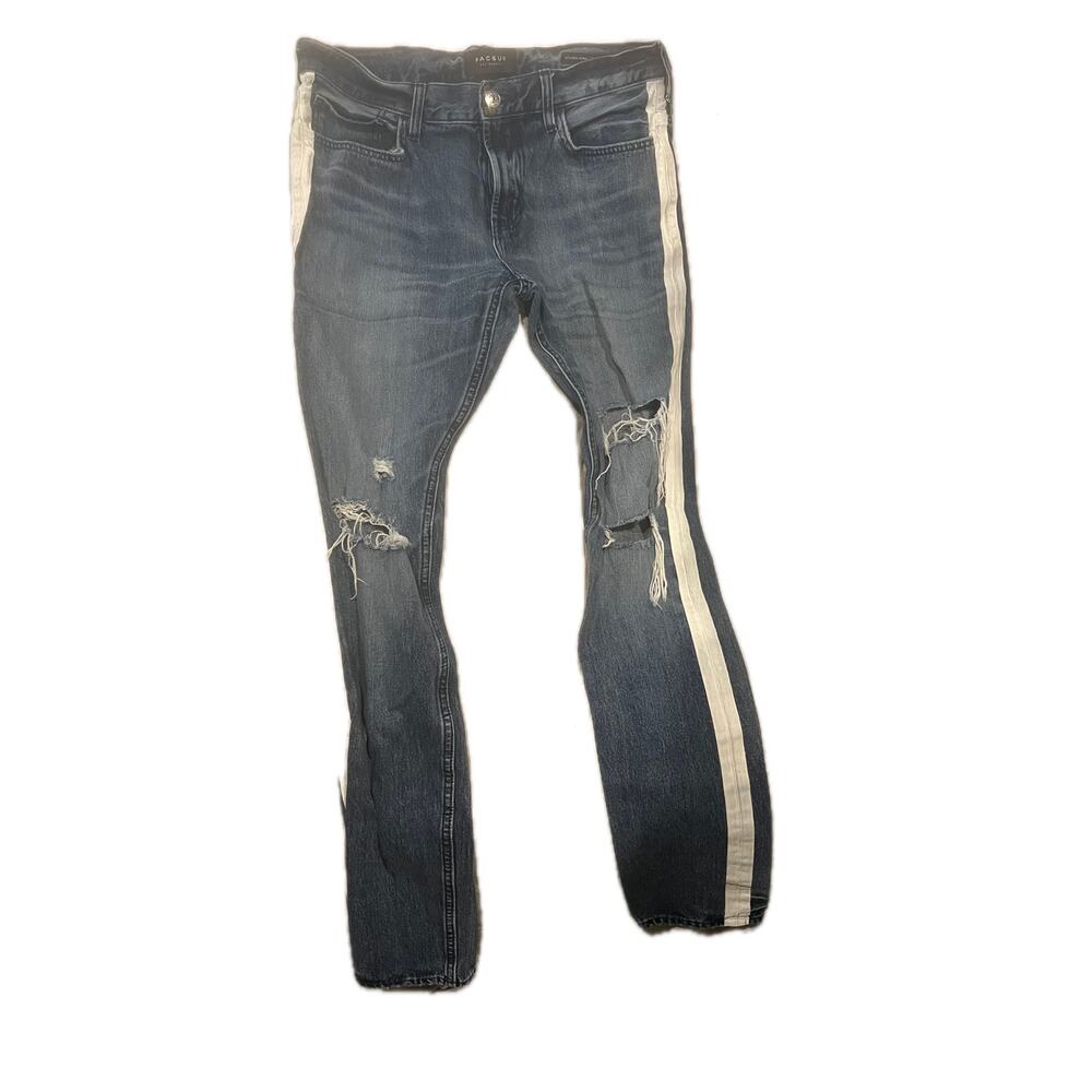 PacSun Stacked Skinny Distessed Jeans Mens 33x34